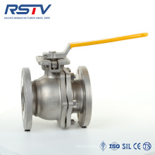 API 2PC Direct Mounting Pad Flange Ball Valve